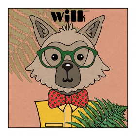 Zobacz obraz Wilk hipster, IDD_019